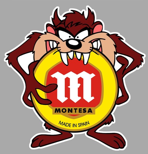 Montesa taz sticker - sticker, vinyle