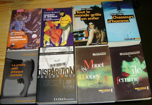 Lot romans policiers ex - policiers, (6