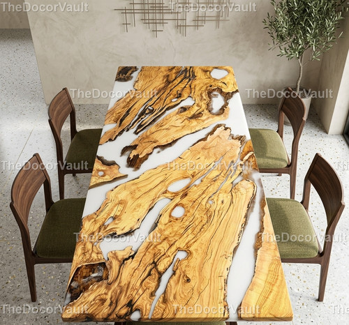 Live edge olive - olive, top