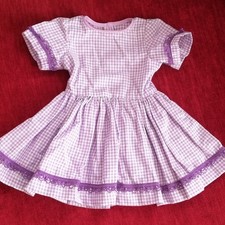 Robe pour poupée ancienne
