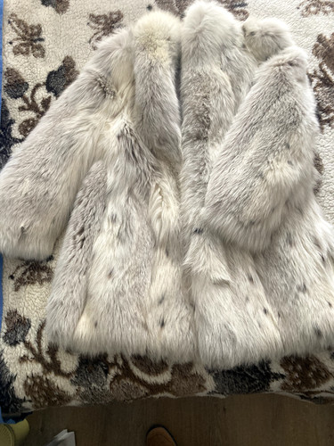 Veste fourrure renard - en,