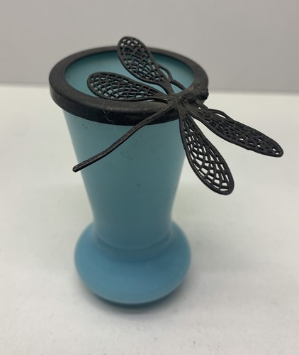 Ancien petit vase - ancien, bleu