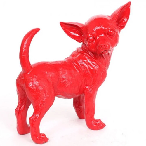 Statue chihuahua résine - chihuahua,