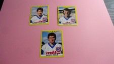 3 images ORIGINALES - FOOT  89 - CAEN  dont  GRAHAM  RIX