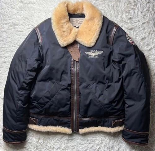 Avirex sheepskin down - avirex,