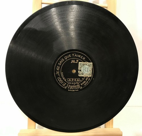 Ancien disque saphir - à,