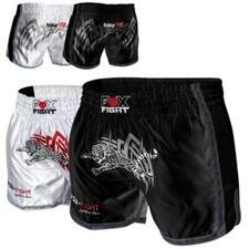 FOX-FIGHT Tig Mma Pantalon Shorts Muay Thai Kickboxing UFC Arts Martiaux Boîtes