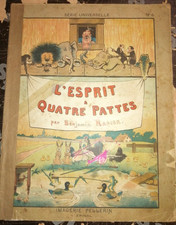 ENFANTINA IMAGERIE PELLERIN EPINAL BENJAMIN RABIER L'ESPRIT A QUATRE PATTES 1905