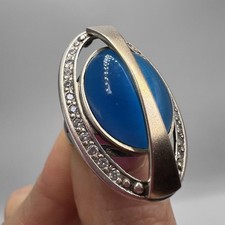 Bague vintage en argent sterling 925 doré taille 6US 7,74g joli bijou femme