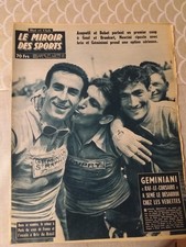 MIROIR SPORTS N°694 MIROIR DU TOUR 1958 CAEN ST BRIEUC BREST GEMINIANI BRÉSIL