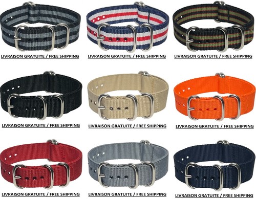 Nato top zulu bracelet montre - top,