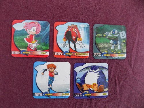 Magnets sonic neufs - x, neufs.