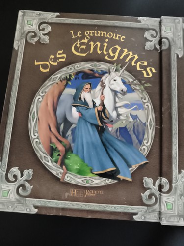 Livre grimoire des énigmes - le,