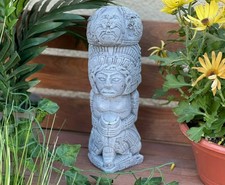 Statue en pierre Aztèque Maya