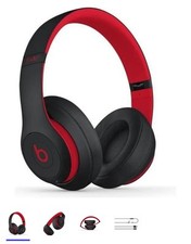 Beats Studio3 by Dre casque sans fil réduction de bruit noir et rouge bluetooth 