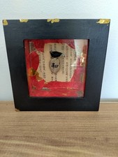 Petit tableau-collage en