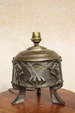 Lampe Art Nouveau En Metal Jugendstil Dlg Majorelle