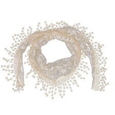 Femme Echarpe Triangle Dentelle Foulard Châle Printemps Automne