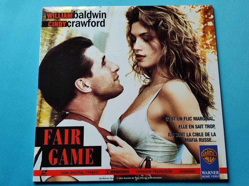 Fair game laser disc cdv - fair,
