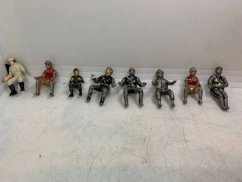 Lot ancien jouet motard - ancien, alu