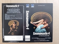 JAQUETTE VHS - EMMANUELLE 4 - VHS SLEEVE - SYLVIA KRISTEL - MIA NYGREN