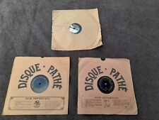 lot disques  phonographe