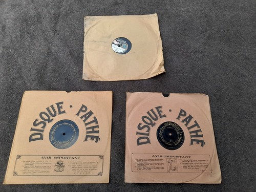 Lot disques phonographe - lot,