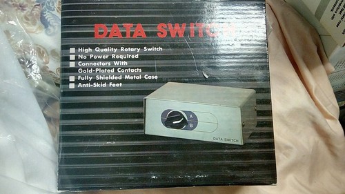 Way manual data switch - 4-way,