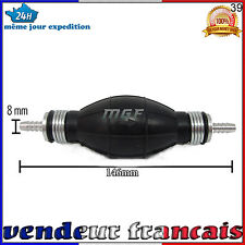 8 MM POMPETTE POIRE D'AMORCAGE POMPE CARBURANT GASOIL ESSENCE DIESEL CLAPETTE FR