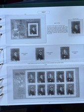 18 FEUILLES POUR ALBUM DE TIMBRES SAFE FRANCE 2007 COMPLETE