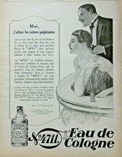 PUBLICITÉ PRESSE 1927 EAU DE