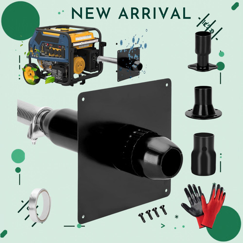 New generator exhaust - new,