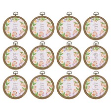 12 Cercles à Broder 3.5"