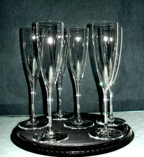 BACCARAT DOM PERIGNON 6 FLUTES