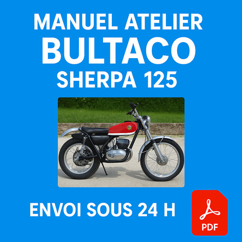 Manuel atelier bultaco - manuel,