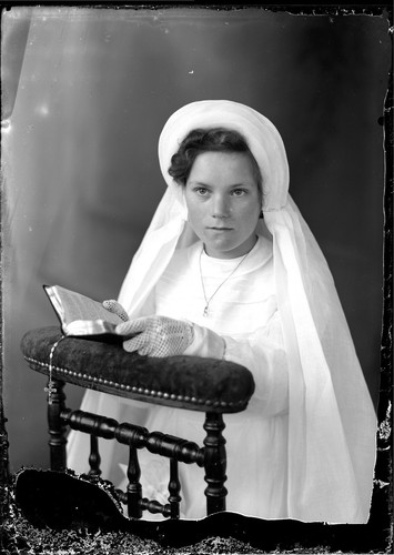 Portrait communiante communion