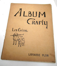 CRAFTY LES CHIENS ALBUM 1890-1900 Planches CHEVAL BOURGEOISIE CARICATURES