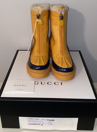 Gucci yellow rain - gucci, boot