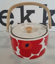 Marimekko Unikko Red Teapot