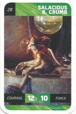 CARTE A JOUER CARTE DE JEU STAR WARS SOLO LECLERC 2018. SALACIOUS B. CRUMB N° 28