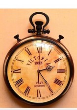 Horloge murale 15" fait main