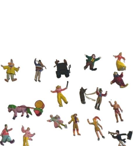 Lot figurines cirque - , peintes