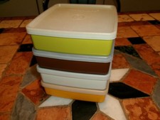 Lot de 4 Boîtes carré