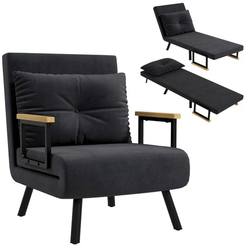 Homcom fauteuil convertible - homcom,