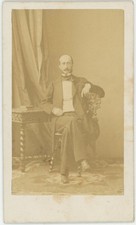 CDV circa 1860. Homme