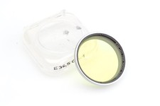 Filtre Leitz Leica Summitar GBWOO Jaune 1 Chrome