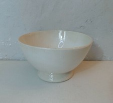 ancien bol blanc style creil et montereau 