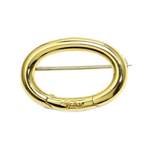 Pomellato circle brooch - brooch, 18k