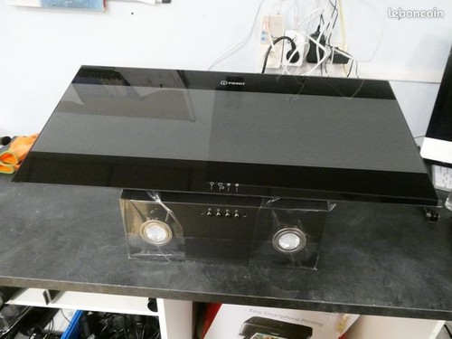 Hotte décorative indesit - hotte,