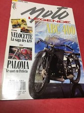 Moto légende revue 23 ABC 400 Vélocette KSS Paloma Bradshaw Motobécane 175 Z2C